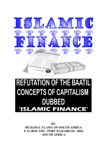 Cover of Islamic Finance