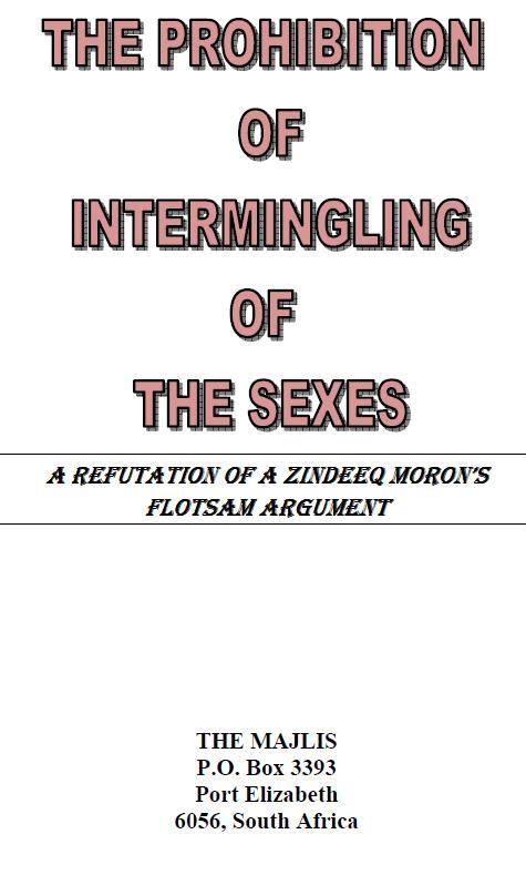 INTERMINGLING OF THE SEXES