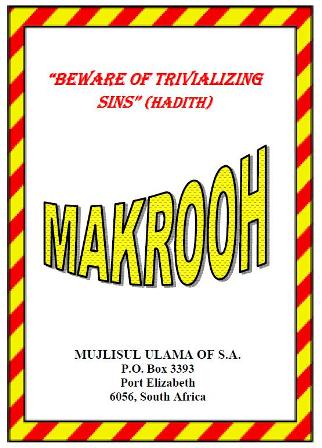 Makrooh.