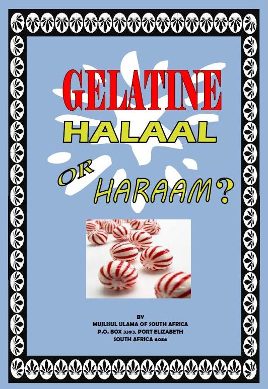 THE QUESTION OF ANIMAL GELATINE